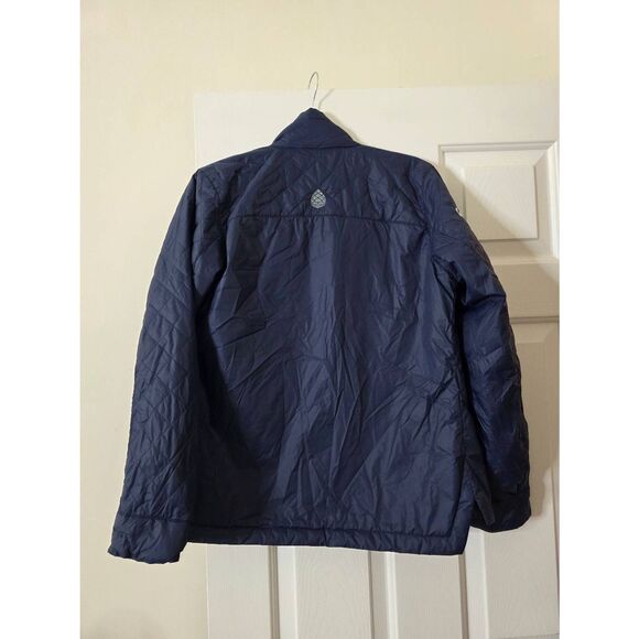 STIO Women's Skycrest Insulated Snap Shirt S with customized logo NWT - Picture 7 of 10